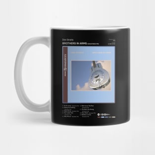 Dire Straits - Brothers In Arms Tracklist Album Mug